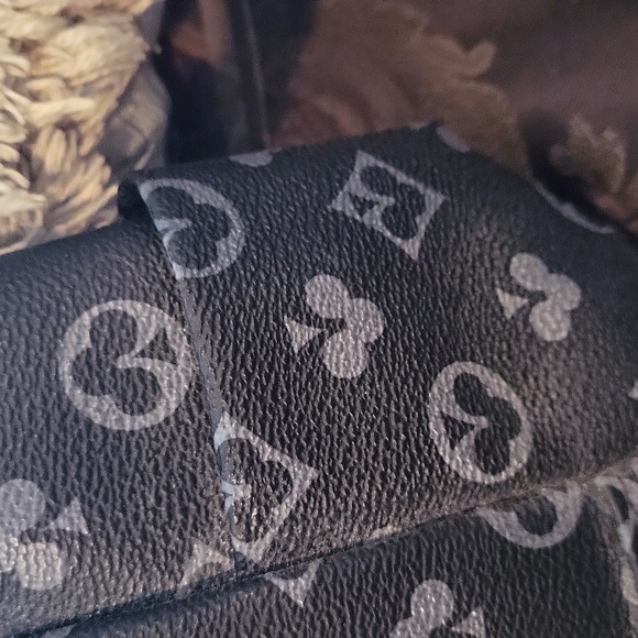 Designer like duo med back pack cross berry black matching pouch dust cover - Picture 10 of 11